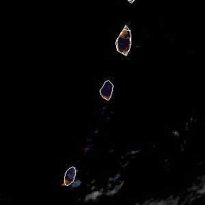 météo tropicale : Image satellite .