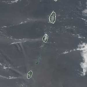 météo tropicale : Image satellite .