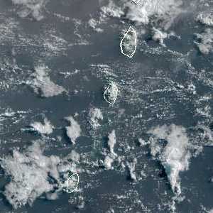 météo tropicale : Image satellite .