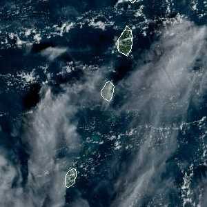 météo tropicale : Image satellite .