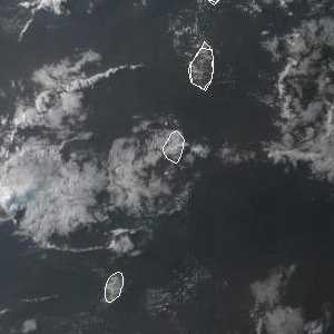 météo tropicale : Image satellite .