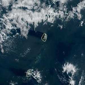 météo tropicale : Image satellite .