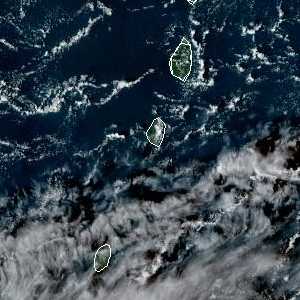 météo tropicale : Image satellite .