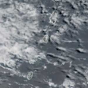 météo tropicale : Image satellite .