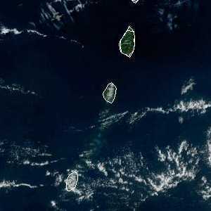 météo tropicale : Image satellite .