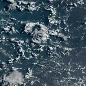 météo tropicale : Image satellite .