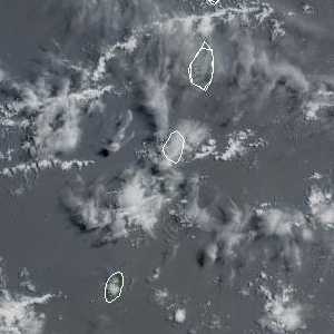 météo tropicale : Image satellite .