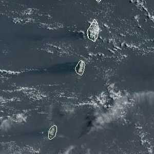 météo tropicale : Image satellite .