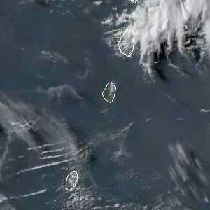 météo tropicale : Image satellite .