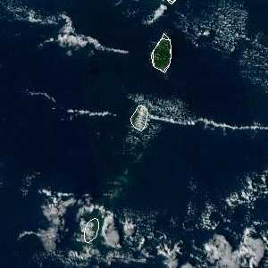 météo tropicale : Image satellite .