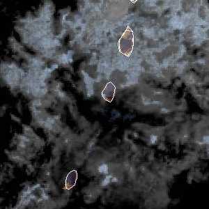 météo tropicale : Image satellite .
