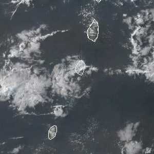 météo tropicale : Image satellite .