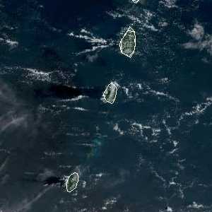 météo tropicale : Image satellite .