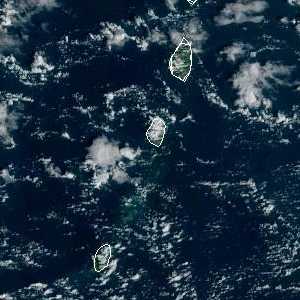 météo tropicale : Image satellite .