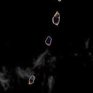 météo tropicale : Image satellite .