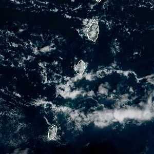 météo tropicale : Image satellite .