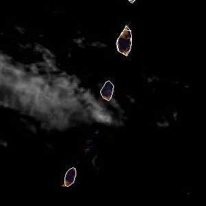 météo tropicale : Image satellite .