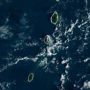 météo tropicale : Image satellite .