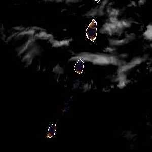 météo tropicale : Image satellite .