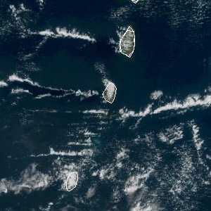 météo tropicale : Image satellite .