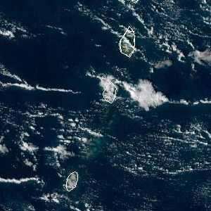 météo tropicale : Image satellite .