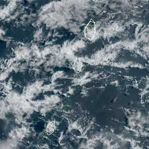 météo tropicale : Image satellite .