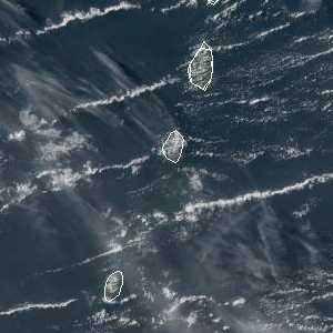 météo tropicale : Image satellite .