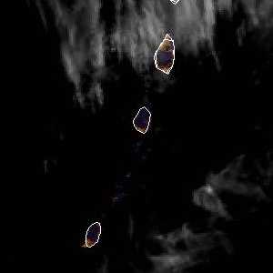 météo tropicale : Image satellite .