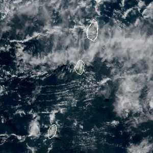 météo tropicale : Image satellite .