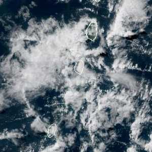 météo tropicale : Image satellite .