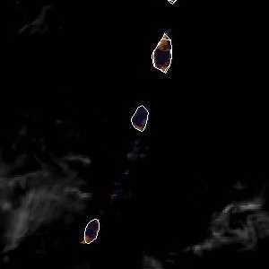 météo tropicale : Image satellite .