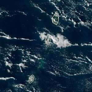 météo tropicale : Image satellite .