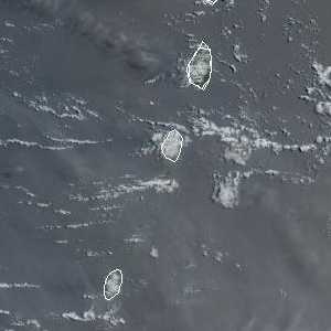 météo tropicale : Image satellite .
