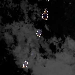 météo tropicale : Image satellite .