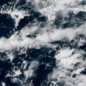 météo tropicale : Image satellite .