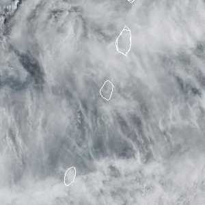météo tropicale : Image satellite .