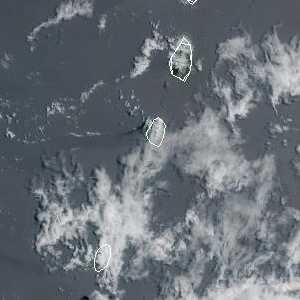 météo tropicale : Image satellite .