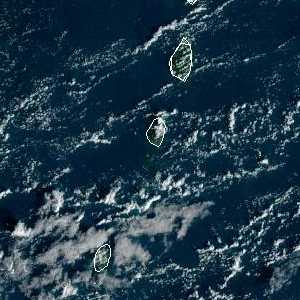 météo tropicale : Image satellite .