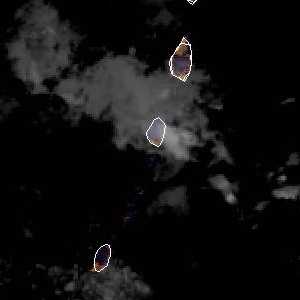 météo tropicale : Image satellite .