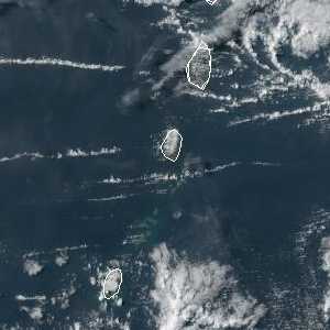 météo tropicale : Image satellite .
