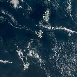 météo tropicale : Image satellite .