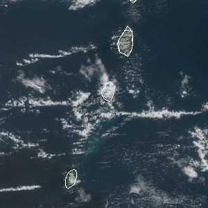 météo tropicale : Image satellite .