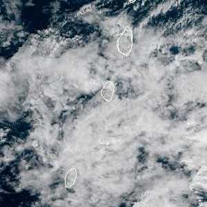 météo tropicale : Image satellite .