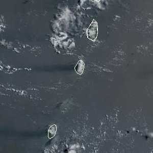 météo tropicale : Image satellite .