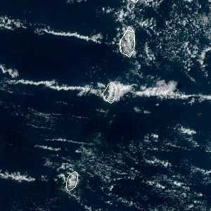 météo tropicale : Image satellite .