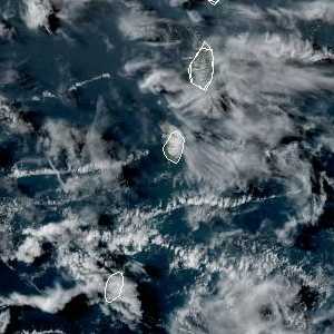 météo tropicale : Image satellite .