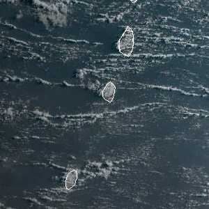 météo tropicale : Image satellite .