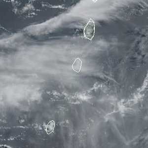 météo tropicale : Image satellite .