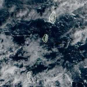 météo tropicale : Image satellite .