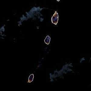 météo tropicale : Image satellite .